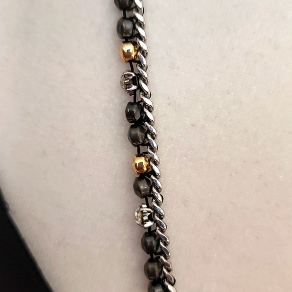 Knot Stone Chain Necklace - Picture 5 of 7